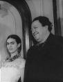 Frida Kahlo and Diego Rivera in 1932